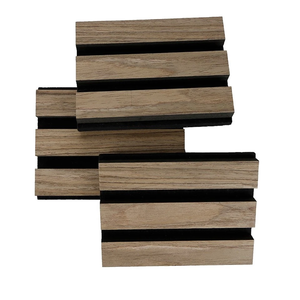 Acoustic Slat Wood Wall Panels