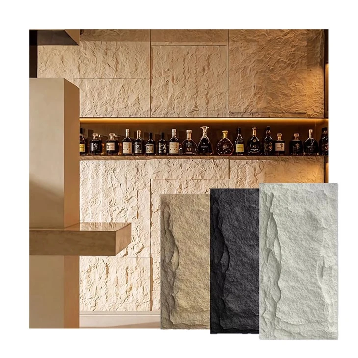 PU PU HOMOM STONE WALL PANEL