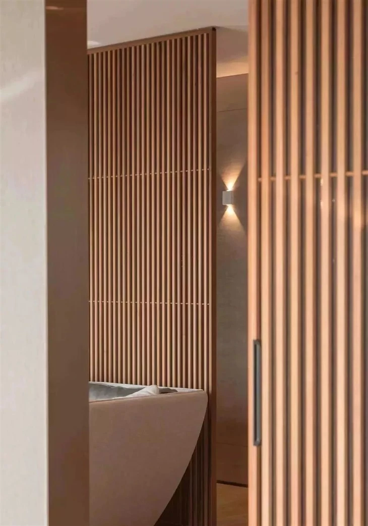 Klasické dřevěné obilí WPC Wall Clodding